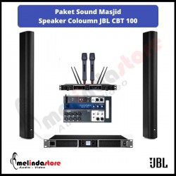 Paket Sound System Indoor Masjid JBL CBT100 LA | 2 Speaker